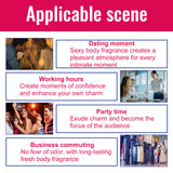 Charm Perfume, Women With Light Fragrance Wrist Neck Legs Lovers Body Fragrance Natural Clear - V.I.P Digital Presence