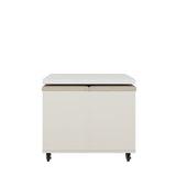 Modern lift coffee table, living room with 4 chairs, expandable 1 hidden storage space+2 drawers, folding dining table - V.I.P Digital Presence