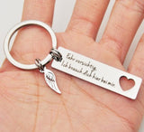 German drive well Fahr vorsichtig lch.. stainless steel keychain Valentine's Day gift - V.I.P Digital Presence