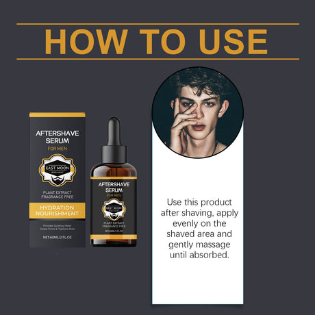Soothing Aftershave Essence Gently Relieves Shaving Discomfort Moisturizing Repair Refreshing And Comfortable - V.I.P Digital Presence
