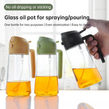 2-in-1 Kitchen Olive Oil Dispenser, Oil Sprayer, Grilling & Picnic Tools - V.I.P Digital Presence