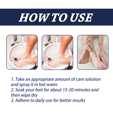 Foot Relief Herbal Liquid Spray, Clean Exfoliating Calluses Anti-Cracking Peeling Foot Moisturizing Spray - V.I.P Digital Presence