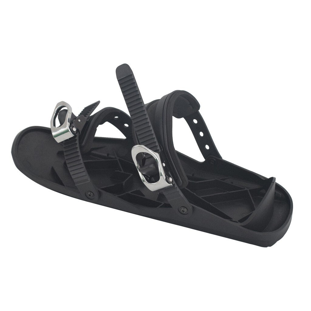 Skiing Mini Sled Outdoor Snow Board Ski Boots High Quality Adjustable Bindings Portable Skiing Shoes Combine Skates With Skis - V.I.P Digital Presence