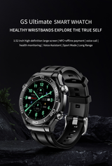 GS ultimate full touch screen smartwatch sports running Bluetooth call bracelet - V.I.P Digital Presence