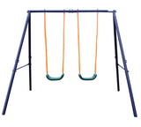 Two Station Swing Set for Children