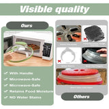 Microwave anti splash cover heat-resistant food heating cover food preservation cover oil proof cover - V.I.P Digital Presence
