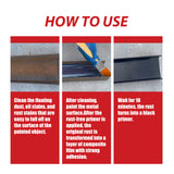 Rust Free Primer, Metallic Paint Rust Resistant Radiator Anticorrosion Conversion Reconditioning Coat Primer Conversion Agent - V.I.P Digital Presence