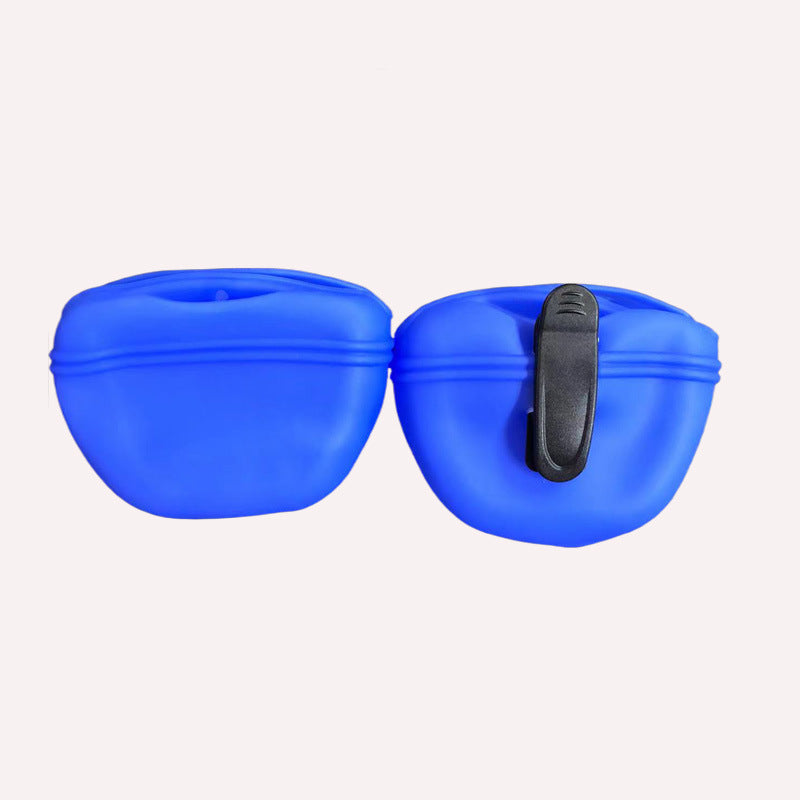 Silicone Pet Training Bag Dog Treat Bag Outdoor Training Snack Waist Bag - V.I.P Digital Presence