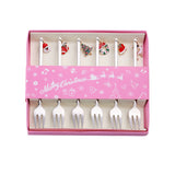 Christmas gift tableware stainless steel coffee spoon dessert spoon fork set - V.I.P Digital Presence