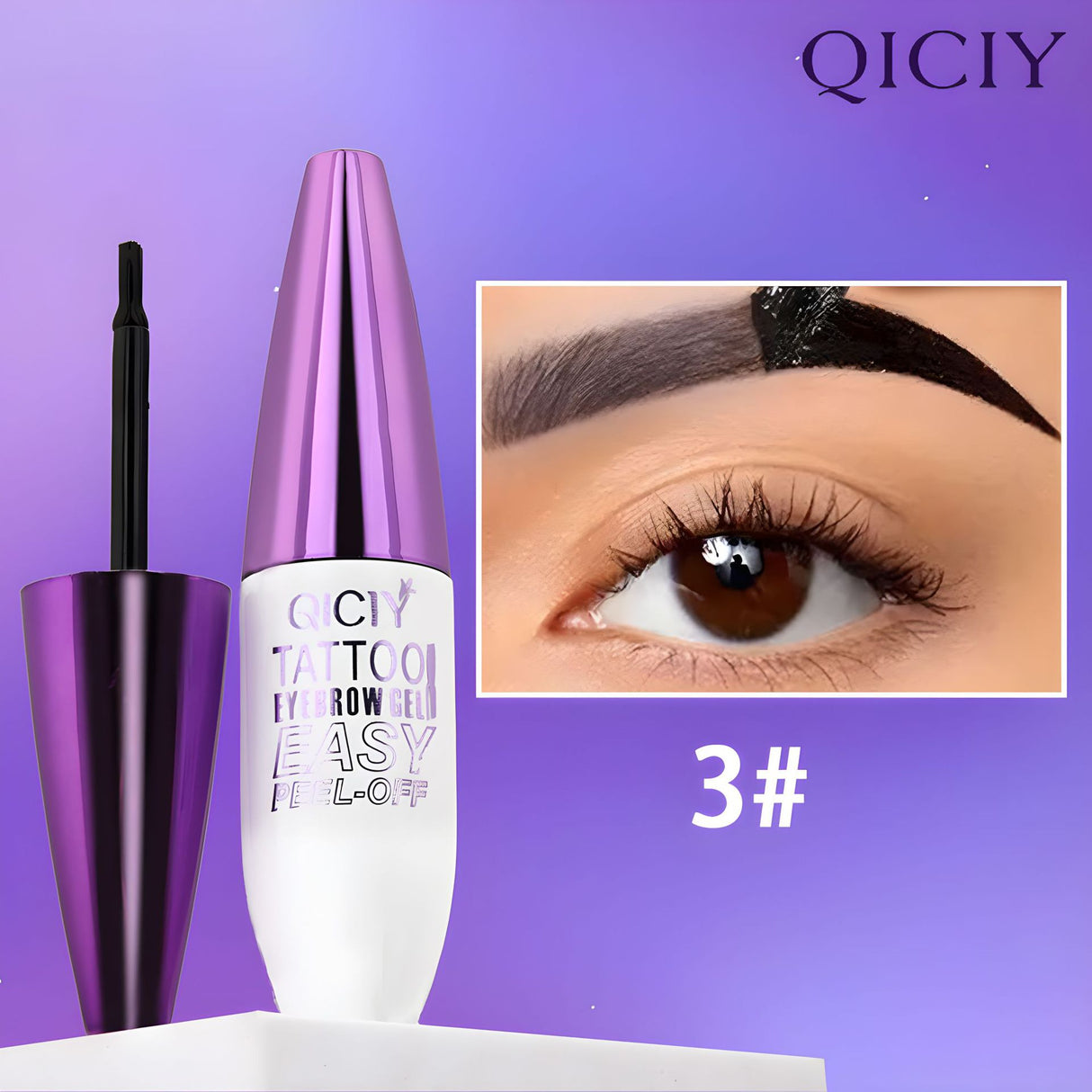 Tear off eyebrow cream is waterproof, sweat resistant, easy to apply, anti smudging, tear off eyebrow adhesive - V.I.P Digital Presence