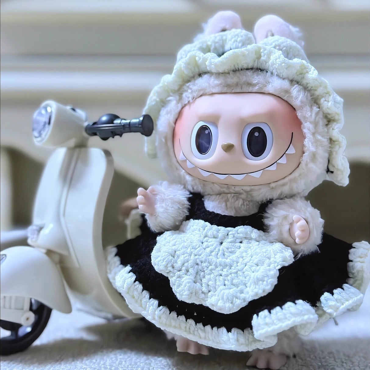 LABUBU Rubble Vinyl Doll Keychain Blind Box Pendant Baby Clothes Accessories Motorcycle Mobile - V.I.P Digital Presence