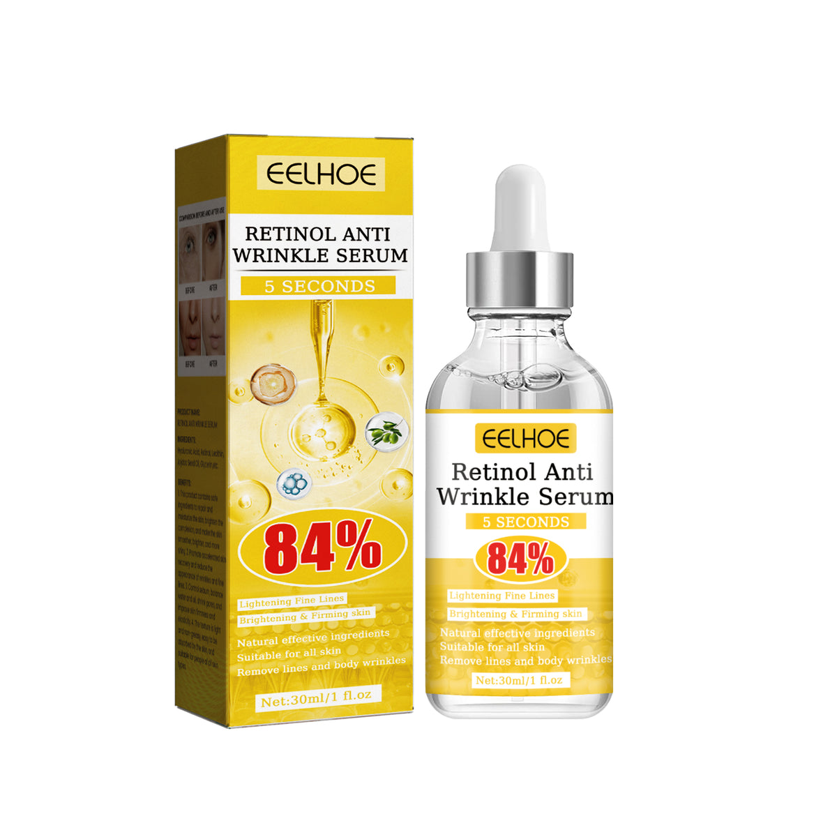 Retinol Anti-Wrinkle Serum Tightens Facial Skin And Reduces Wrinkles - V.I.P Digital Presence