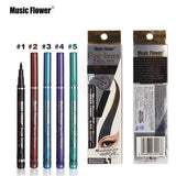 Music Flower New Makeup Cosmetic Black Eyeliner Waterproof Eye Liner Pencil Shadow KAJAL Gel Eyeliner Make up Smokey Eye - V.I.P Digital Presence