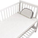 Sábana ajustable para bebé de algodón puro más sábanas de algodón en estilo japonés y coreano, sábanas acolchadas bordadas para recién nacidos, colchón infantil de otoño e invierno