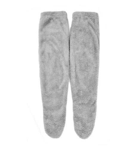 Indoor Plush Warmth Long Socks Cute Fuzzy Socks Over Knee Winter Leg Warmers Plush Sock Slippers Cozy Stocking - V.I.P Digital Presence