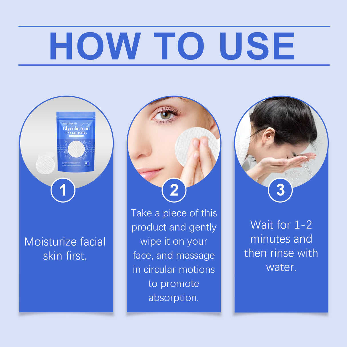 Salicylic Acid Cleansing Pad Gently Cleanses Facial Skin Hydrating Skin Care Cleanser - V.I.P Digital Presence