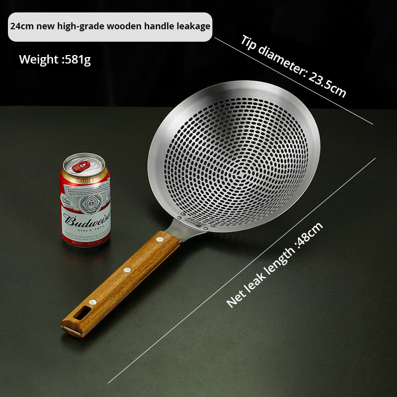 Large Stainless Steel Oil Strainer, Commercial Oil Strainer, Lo Mein Strainer, Oil Leak Strainer, Household Lo Mein Strainer - V.I.P Digital Presence