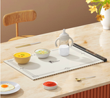 Silicone food insulation hot dish board, home folding multifunctional intelligent constant temperature heating table - V.I.P Digital Presence