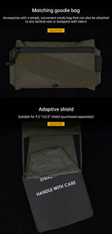 QASM Chest Buckle Waist Seal Storage Bag Little Dinosaur AC-1 Lightweight Tank Set - V.I.P Digital Presence