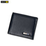 SMARTLB Genuine Leather Wallets High Quantity New Fashion Bifold Card Holders Slim Soft Purse GPS Charging Anti-theft