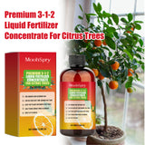 Premium 3-1-2 Liquid Fertilizer Concentrate For Citrus Trees, Orange Fruit Tree Plant Root Green Leaf Beauty Fruit Growth Nutrient Solution - V.I.P Digital Presence