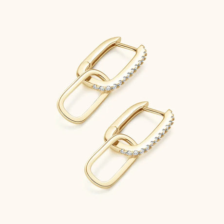 925 Sterling Silver Moissanite Earrings - V.I.P Digital Presence