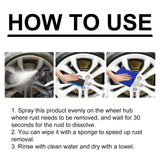 Wheel Rust Removal Spray, Automobile Tire Wheel Rust Cleaning Rust Removal Renovation Decontamination Brightener - V.I.P Digital Presence