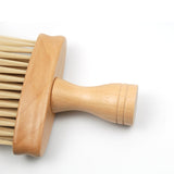 Broken Hair Sweeping Brush Bangs Brush Neck Sweeping Wooden Handle Large Imitation Mane Hairdressing Hairdressing Cleaning Brush - V.I.P Digital Presence