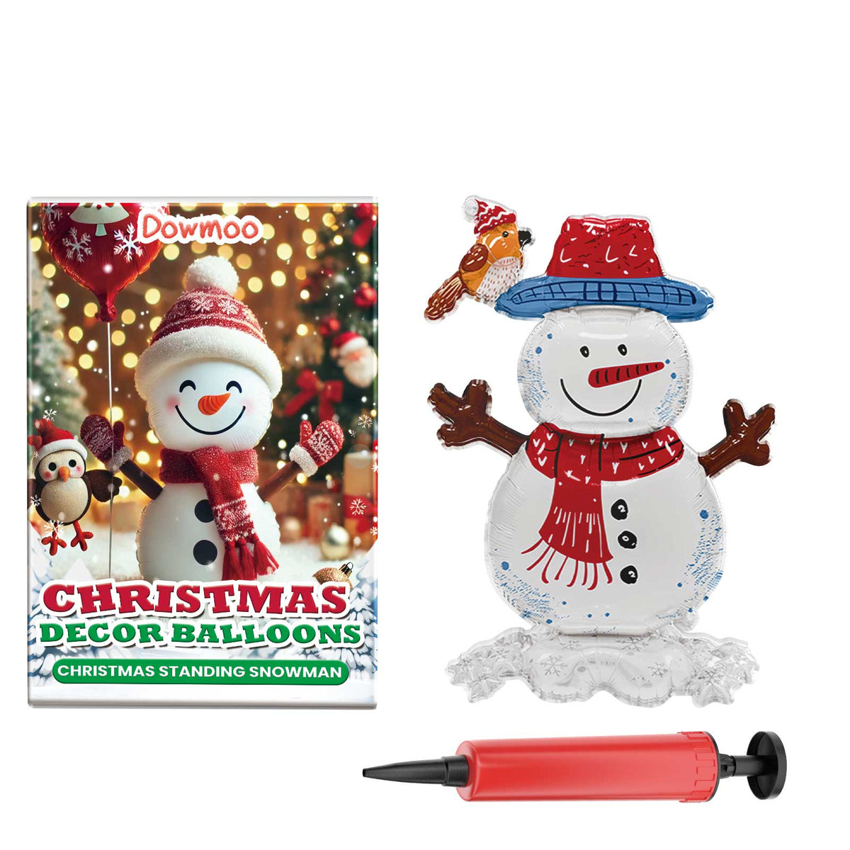 Christmas Balloons Balloon Standing Santa Claus Reindeer Christmas Tree Event Atmosphere Arrangement - V.I.P Digital Presence