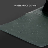 Laptop Bag PU Leather Sleeve Bag Waterproof Case For Macbook Air Pro 13 15 Portable Laptop Notebook Bag With Support Frame - V.I.P Digital Presence