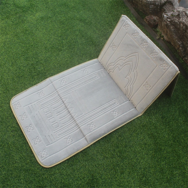 Flannel Fabric Portable Qibla Blanket Folding Worship Blanket Prayer Mat - V.I.P Digital Presence