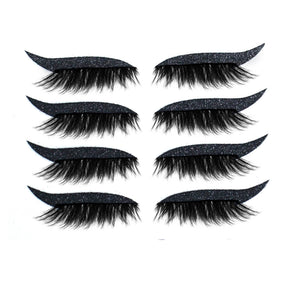 New Glitter Self-Adhesive Eyeliner Eyeshadow Sticker Double Eyelid False Eyelashes Waterproof Party Eye Makeup Sticker - V.I.P Digital Presence