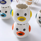 Ceramic egg white and protein separator household egg liquid and yolk filter baking tool easy to clean - V.I.P Digital Presence