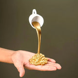 Decorative ornament floating coffee cup resin ornament home ornament floating coffee cup ornament - V.I.P Digital Presence