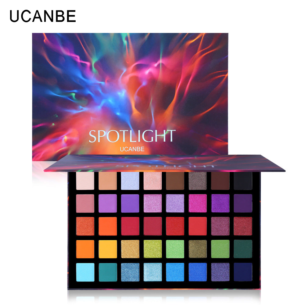Ucanbe 40 Color Spotlight Eyeshadow Palette Shimmer Matte Color Eyeshadow Palette - V.I.P Digital Presence