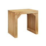 Pine Dining Bench and Table, Indoor Wood Bench for Entryway,Living Room,Kitchen and Bench Set (Nature, Bench & Table) Small - V.I.P Digital Presence