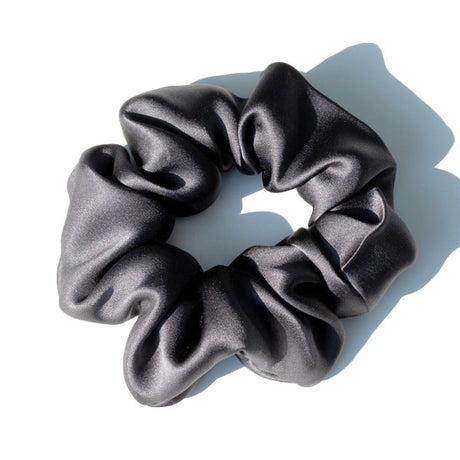 Pure Silk Large Scrunchies Ropes Hair Bands Ties Elastics Ponytail Holders for Women Girls Hair Accessories 19 Momme 3.5CM - V.I.P Digital Presence