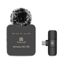 Wireless lavalier microphone mobile phone outdoor live recording noise reduction 1-to-2 wireless microphone - V.I.P Digital Presence