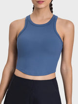 Round Neck Racerback Active Tank - V.I.P Digital Presence