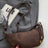 PU Leather Strap Suede Shoulder Bag - V.I.P Digital Presence