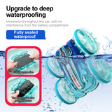 Colorful light wheel double-sided stunt amphibious remote control car watch dual control four-wheel drive power - V.I.P Digital Presence