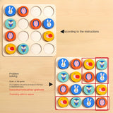 Puzzle early education, children's toys, thinking enlightenment, kindergarten, simple entry-level Sudoku puzzle game