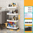 Kitchen multi layer vegetable basket rack floor-standing removable vegetable storage household multi functional trolley - V.I.P Digital Presence