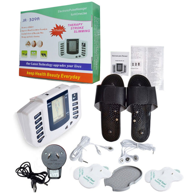 Digital meridian massager with foot therapy shoes Electronic acupuncture massager electrotherapy instrument - V.I.P Digital Presence