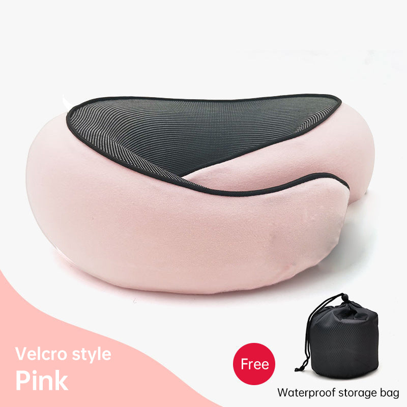 Memory Foam Neck Travel Pillow: Soft, 360° Head Support, for Home, Plane & Car - V.I.P Digital Presence