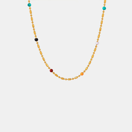 Simple rice bead splicing rice bead chain design drop glaze clip bead chain - V.I.P Digital Presence