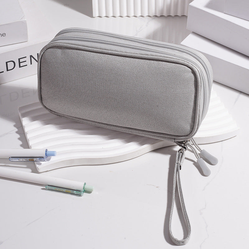 Multi - Functional Digital Accessories Organizer with Multiple - Layer Data Cable Pouch, Dust - proof Headphone Bag and Power Bank Pocket - V.I.P Digital Presence