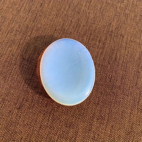 Thumb Worry Stones Oval Massage Quartz Healing Crystal Chakra Energy Therapy Meditation Spiritual Natural Gemstone Decor - V.I.P Digital Presence