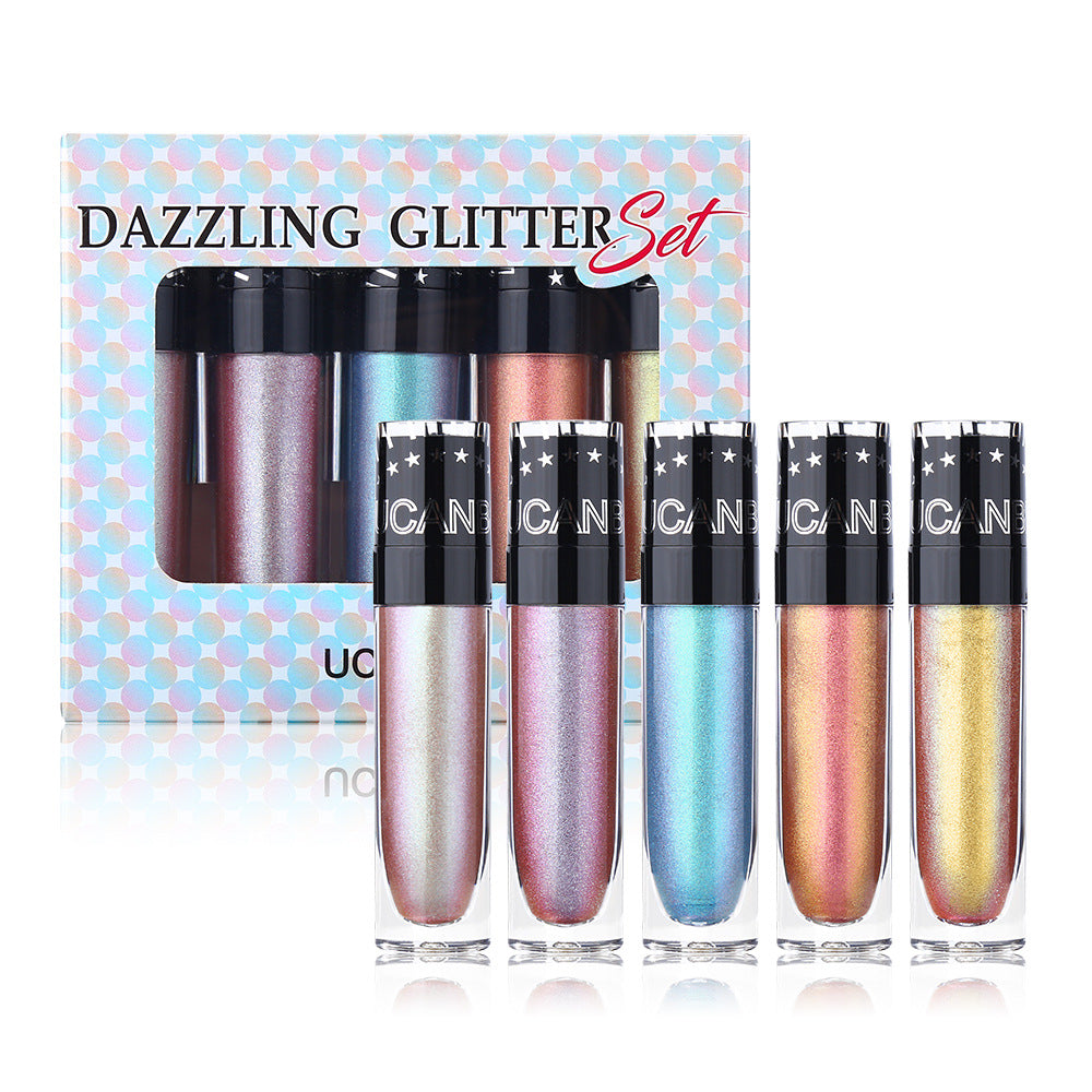 UCANBE New 8 color butterfly pattern diamond flash repair disc chameleon polarized face brightening three dimensional highlight set - V.I.P Digital Presence
