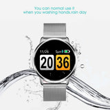 RUNDOING Q8 Smart Watch OLED Color Screen Smartwatch women Fashion Fitness Tracker Heart Rate monitor - V.I.P Digital Presence